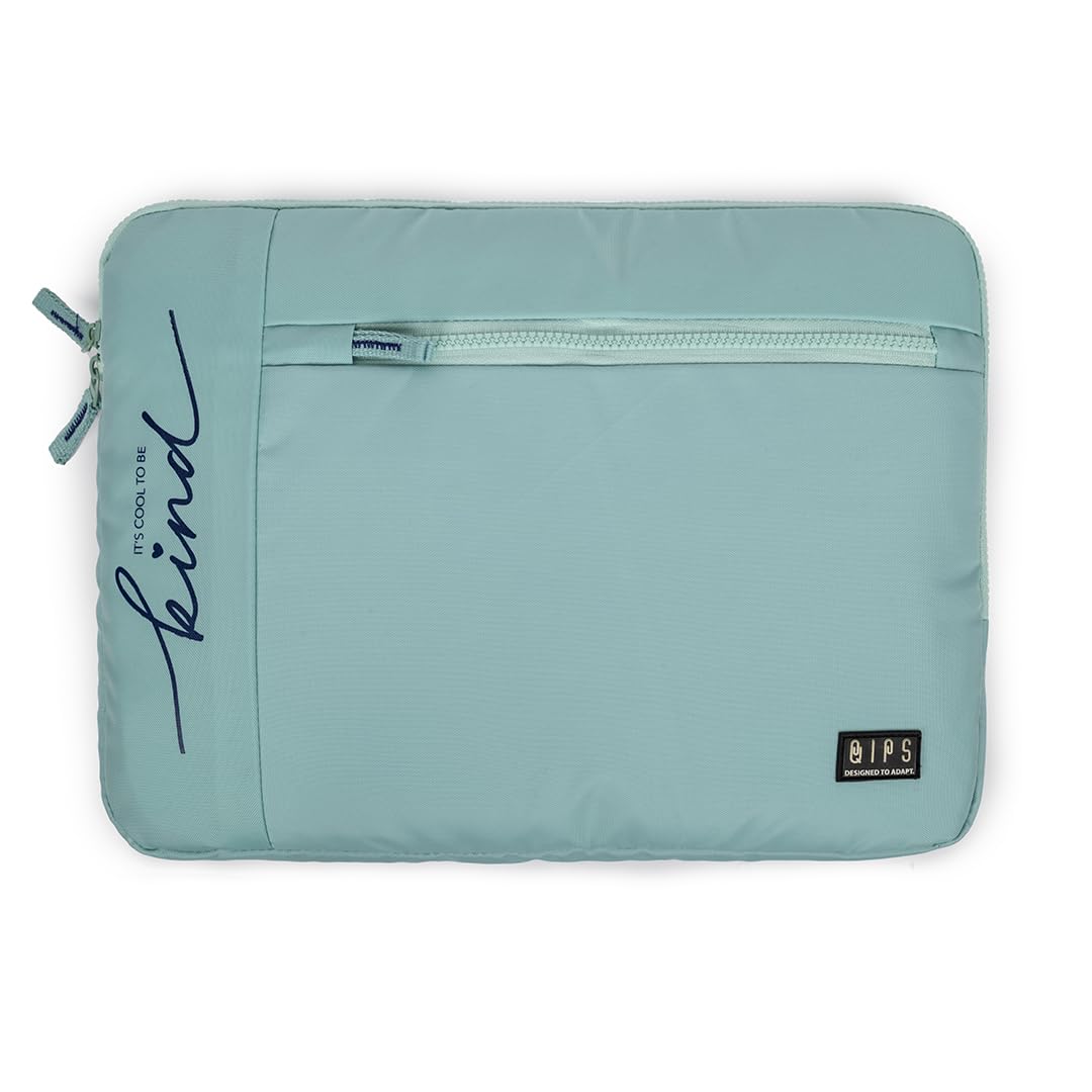 QIPS 14.5" inch Laptop Sleeve Cover Slim and Water Resistant for MAC/Dell/HP/Asus/Lenovo/Acer (Turquoise Blue). (B0D83VWV85) Amazon Price History, Amazon Price Tracker