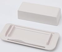 Vista 2 de Mantequillera de bambú con tapa y cuchillo, pequeño recipiente para mantequilla para un palo de mantequilla, recipiente para mantequilla