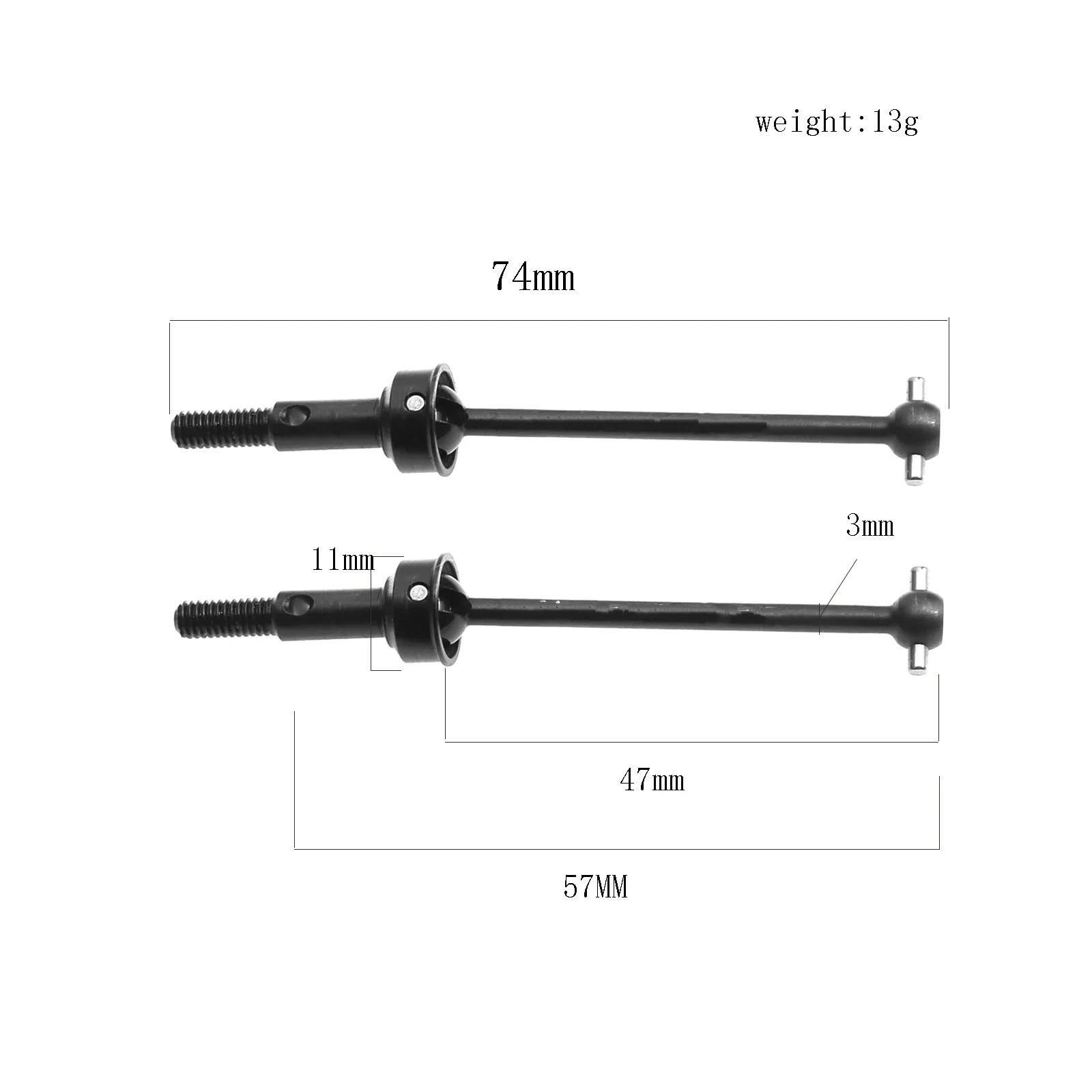 Amazon.co.jp: ユニバーサルドライブシャフト Compatible With YOKOMO