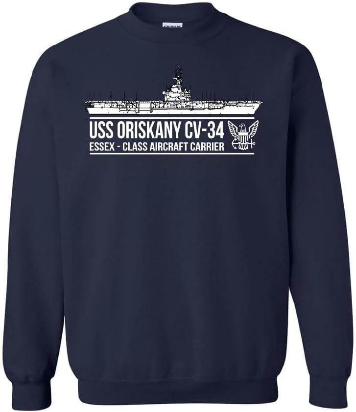 Military Productions USS Oriskany CV-34 US Navy Sweatshirt
