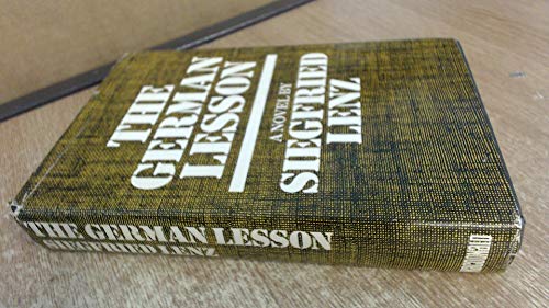 The German lesson 0356036391 Book Cover