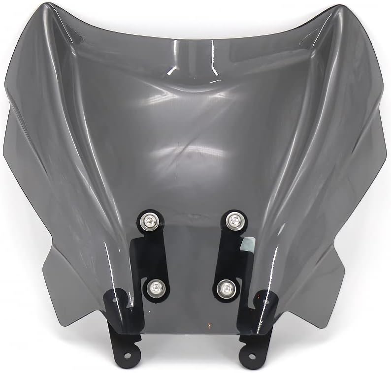 GLoyer motorcycle windshield Motorcycles Accessories Windshield Windscreen Air Wind Deflector Compatible with MT07 MT-07 MT 07 Mt07 2021(Smoky gray)