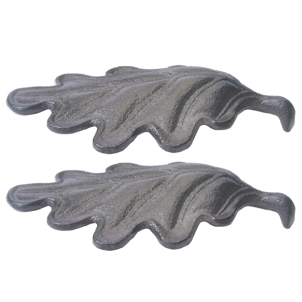 Türstopper Gewellte Blattform Im Industriestil Türkeil, Kreative Dreidimensionale Türstopper Aus Gusseisen, Einzigartige Ornamente, Einweihungsgeschenk