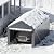 Magshion 10x20ft Carport Canopy, Heavy Duty Portable Garage with Removable Sidewalls & Zipper Doors, UV Resistant Waterproof Anti-Snow Roof Shelter for Cars, Trucks, Boats, Outdoor Storage, Parties