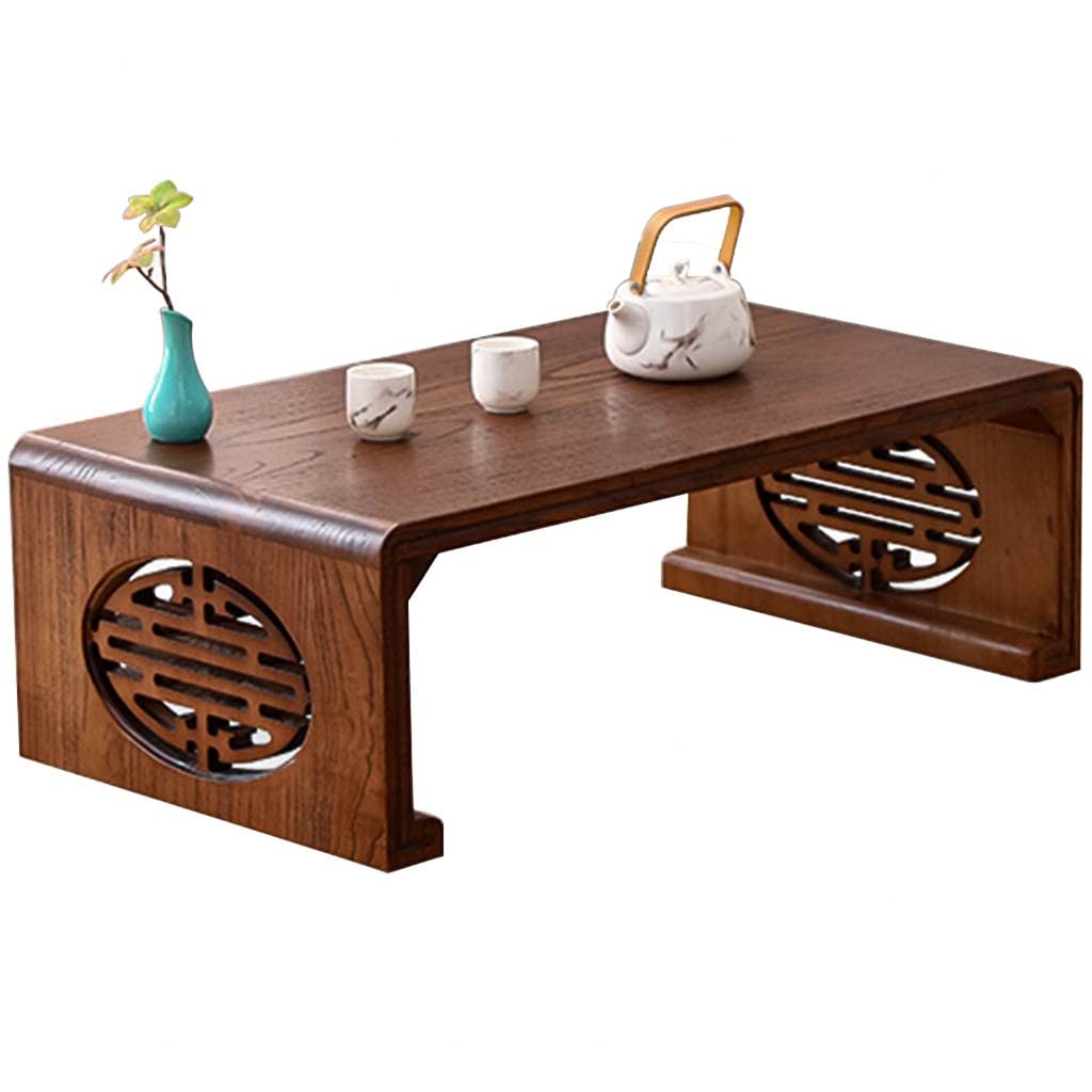 Table basse vintage marron pour salon et chambre moderne