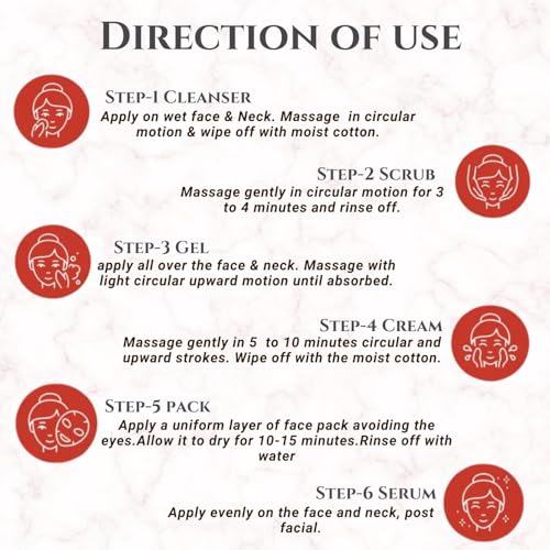 Image of Insta Glo Facial Kit for Skin Brightening,Minimizes Pores,Dark Spot & Tan Removal|Anti-Aging,Deep Cleansing,Hydrating Pack|Licorice,Papaya & Vitamin C|All Skin Types 30g (Pack of 2) + 5 Facial Wipes