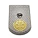 2X Magazine Floor Base Plate – Scales Metal Chrome with Gold Plated Emblem – Fits Beretta 92A1, 96A1, M9A1, M9A3, 92X 9mm