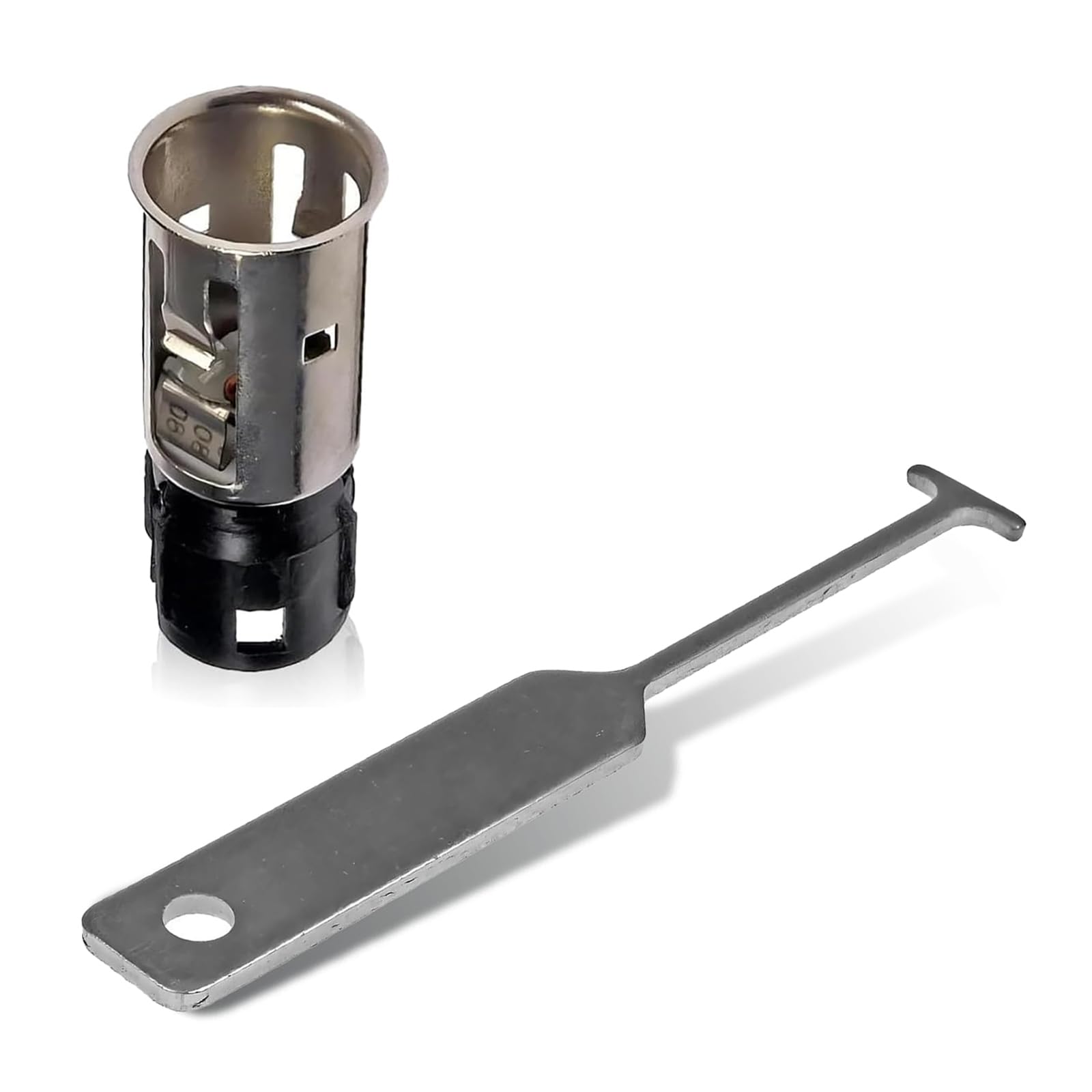 Cigarette Lighter Socket Cigarette Lighter Base with Disassembly Tool Replacement for 25776667 J42059 25774623 Universal for Most Car