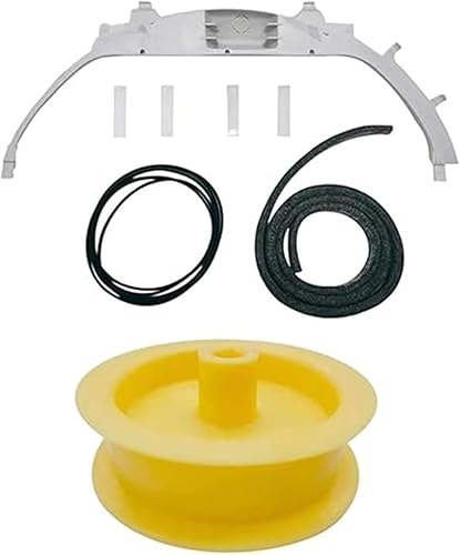 WE49X20697 Dryer Bearing Kit WE3M26 Top Bearing WE9M30 Drum Felt WE12M29 Belt WE1M1067 Slider WE12X83