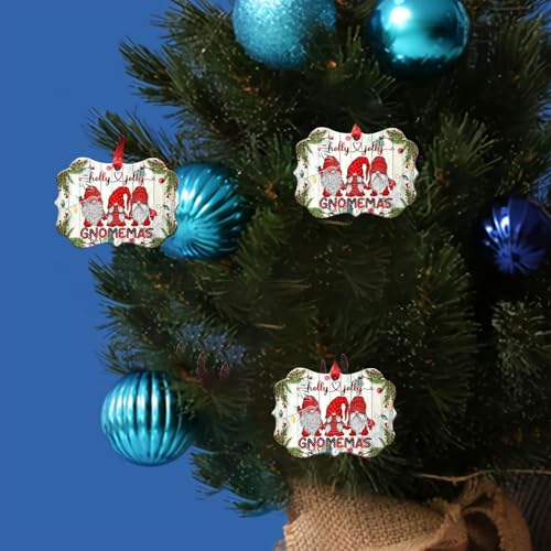 Décorations murales de Noël légères : ornement portable en acrylique pour cheminée - 5