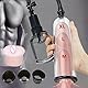 VielretudePenis Pumpe Männer Penis Erektion Vakuumpumpe Masturbator Stimulation Potenz Penis Pumpen Männer Expander Sex Spielzeug Erotische Set 3 Silikon Sleeves