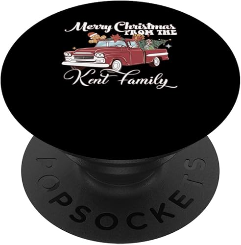 Miniatura 1 de Red Pick Up Truck Kent Family Christmas Costume Matching PopSockets Standard PopGrip