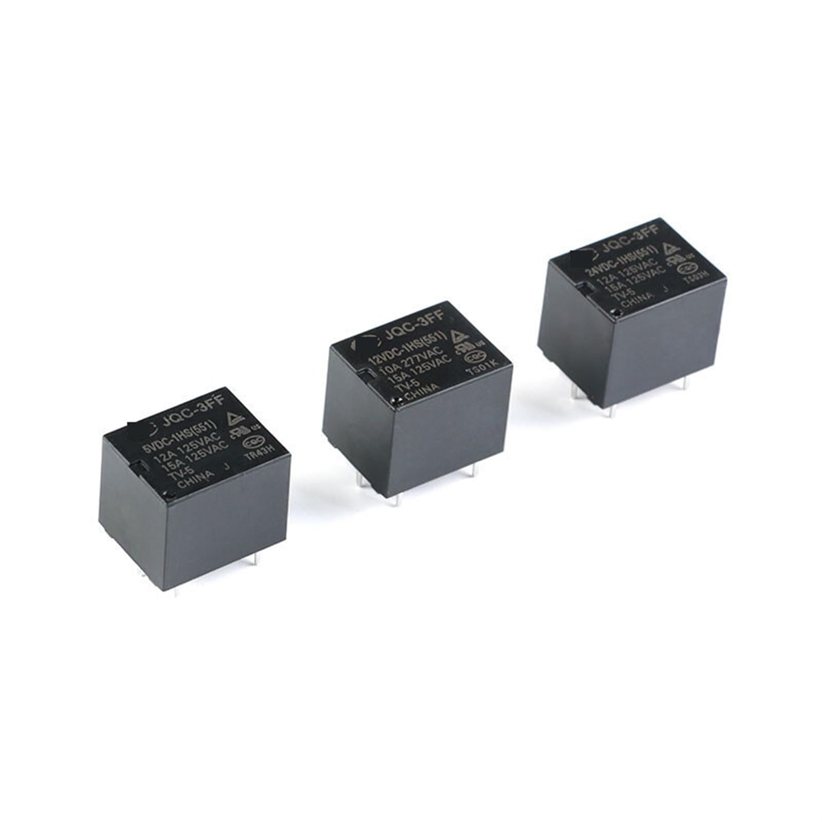 Relais 12VDC HF3FF-JQC-3FF idéal pour automatiser l'éclairage de votre maison