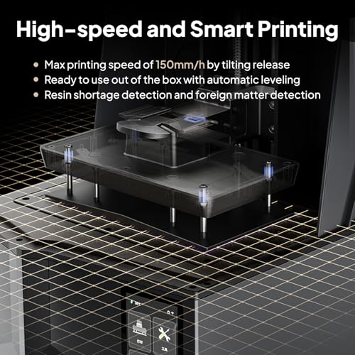 ELEGOO Saturn 4 Ultra 16K Resin 3D Printer MSLA, Smart Tank Heater, High Printing Speed to 150mm/h, AI Camera with Light, Built-in Wi-Fi, Large Print Size 211.68×118.37×220mm³ - Image 2