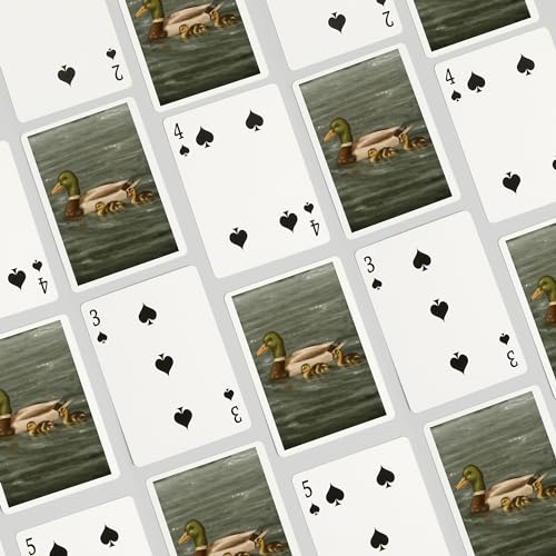 Baraja de Póker 52 cartas adultos Mallard Ducks miniatura 4