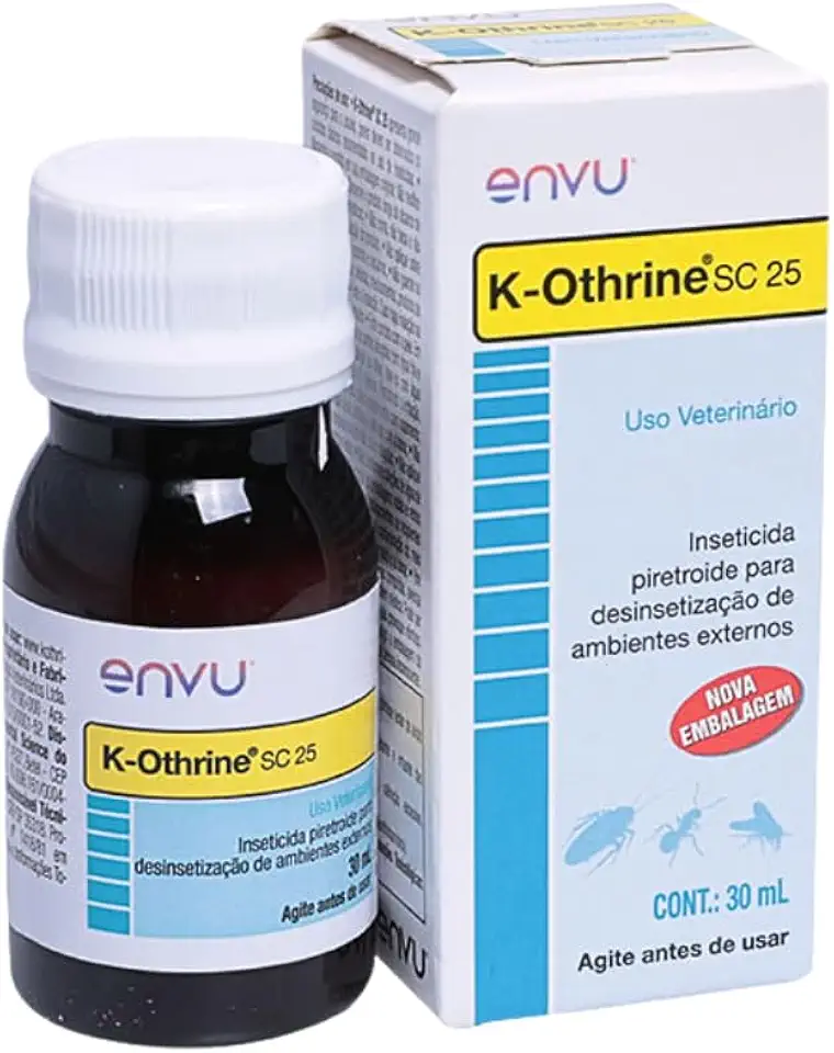 K-Othrine SC 30ml Inseticida p/matar barata, formiga, mosca