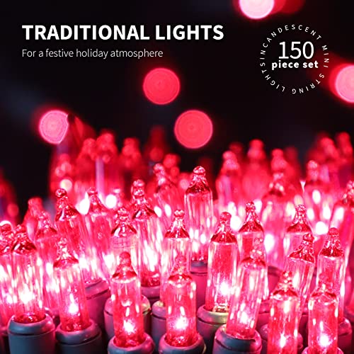 JUSTPRO-150LIGHTS-PINK-Extra-Bright-With-End-Connectors-Christmas-Decorative-Lights-972m-UL-Certified-Mini-String-Light-Set-Waterproof-for-Home-Garden-Holiday-Christmas-Tree-Party-Patio-Decor-Wedding