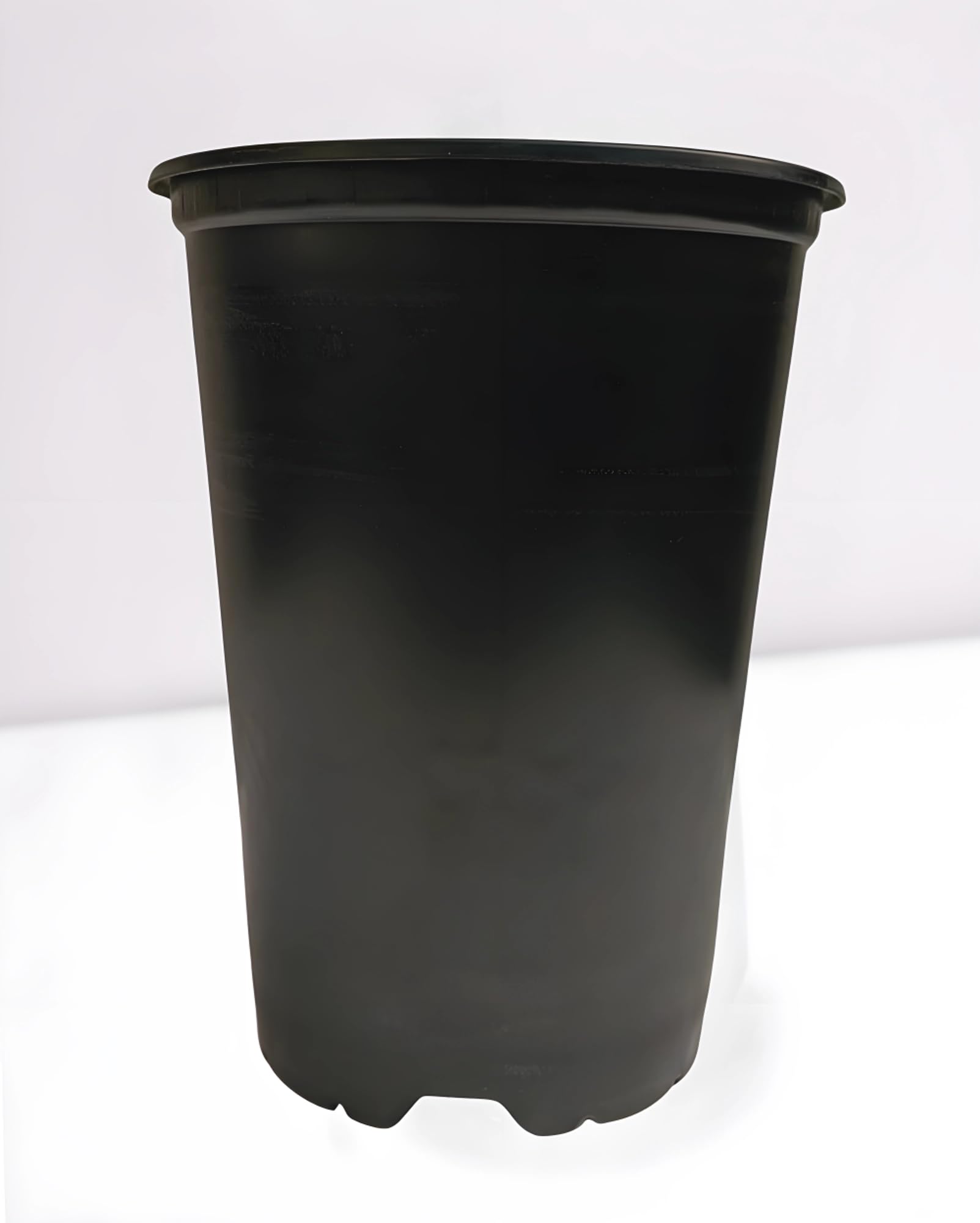 Divine Blossoms Tall Boy 5 Inches Wide 7 Inches Height Plastic Pots (10 Nos) for Indoor and Outdoor Gardening