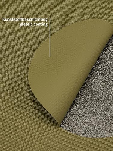 Brandit ISOMATTE MOLLE FALTBAR Armee FALTMATTE BW ISO Matte Outdoor THERMOMATTE, Farbe:Oliv, 54 x 191 x 1,5 cm