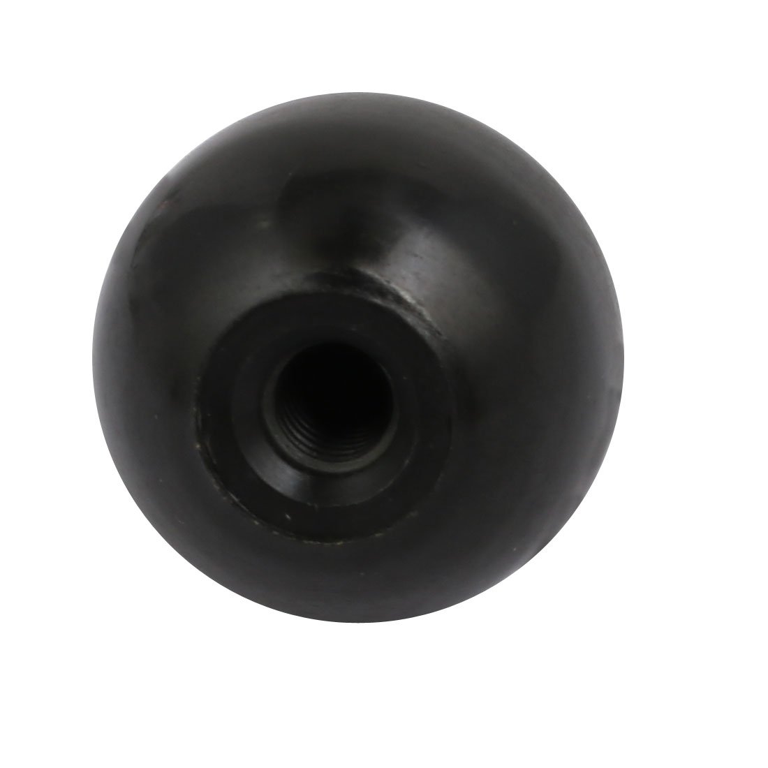 Aexit 25mm Dia Machine Tool Accessories M6 Female Threaded Plastic Round Handle Ball Knob Black Model:51as400qo668