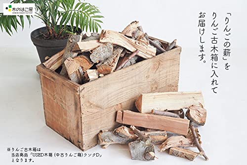 Amazon.co.jp: 青森県産 りんごの薪 約20kg アソート（古りんご木箱入