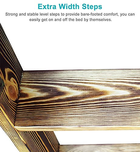 Escalera de cama resistente para ático de dormitorio y litera de RV 4