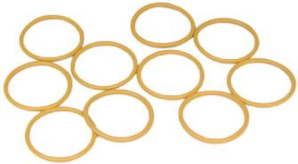 KarParts360 For Cadillac Allante 1993 Automatic Transmission Turbine Shaft Seal | Rubber | Tan | O-Ring Seal | 0.07 Inches Thickness | 0.86 Inches Inside Diameter | Replacement For 8686052