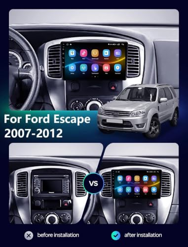 Android Auto Ford Escape 2007-2012 con Radio Bluetooth y Mirror Link 2