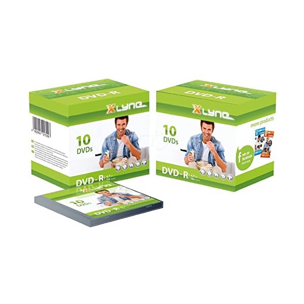 xlyne 3J10000 DVD+R Rohlinge 16x 4,7GB 10er Jewel Case – Bild 3