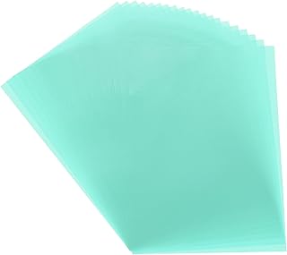sourcing map Papel vitela de color, 40 hojas de papel vitela imprimible de 8.3 x 5.9 pulgadas, hojas de vitela translúcidas para imprimir invitaciones de boda, impresora láser de inyección de tinta