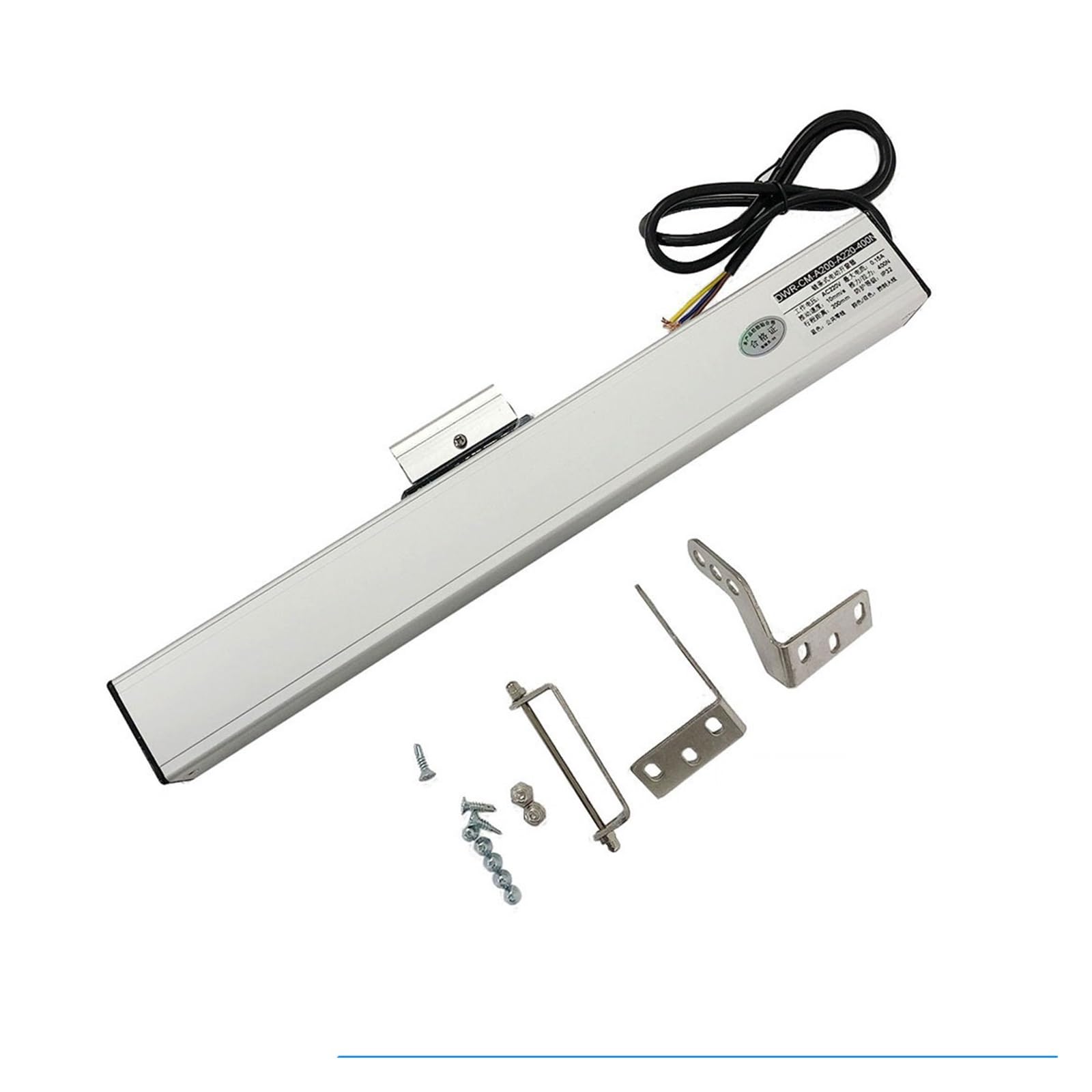Automatischer Toröffner, AC220V Window Opener Electric 400N 10mm/s For Casement Greenhouse Home Automation(Stroke 400mm)