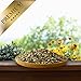Lyra Pet® 25 kg Sonnenblumenkerne Mix | Geschälte & ungeschälte Kerne | Fettreiches Vogelfutter für Wildvögel | Nährstoffreiches Wildvogelfutter | Energiespendendes Streufutter für Vögel