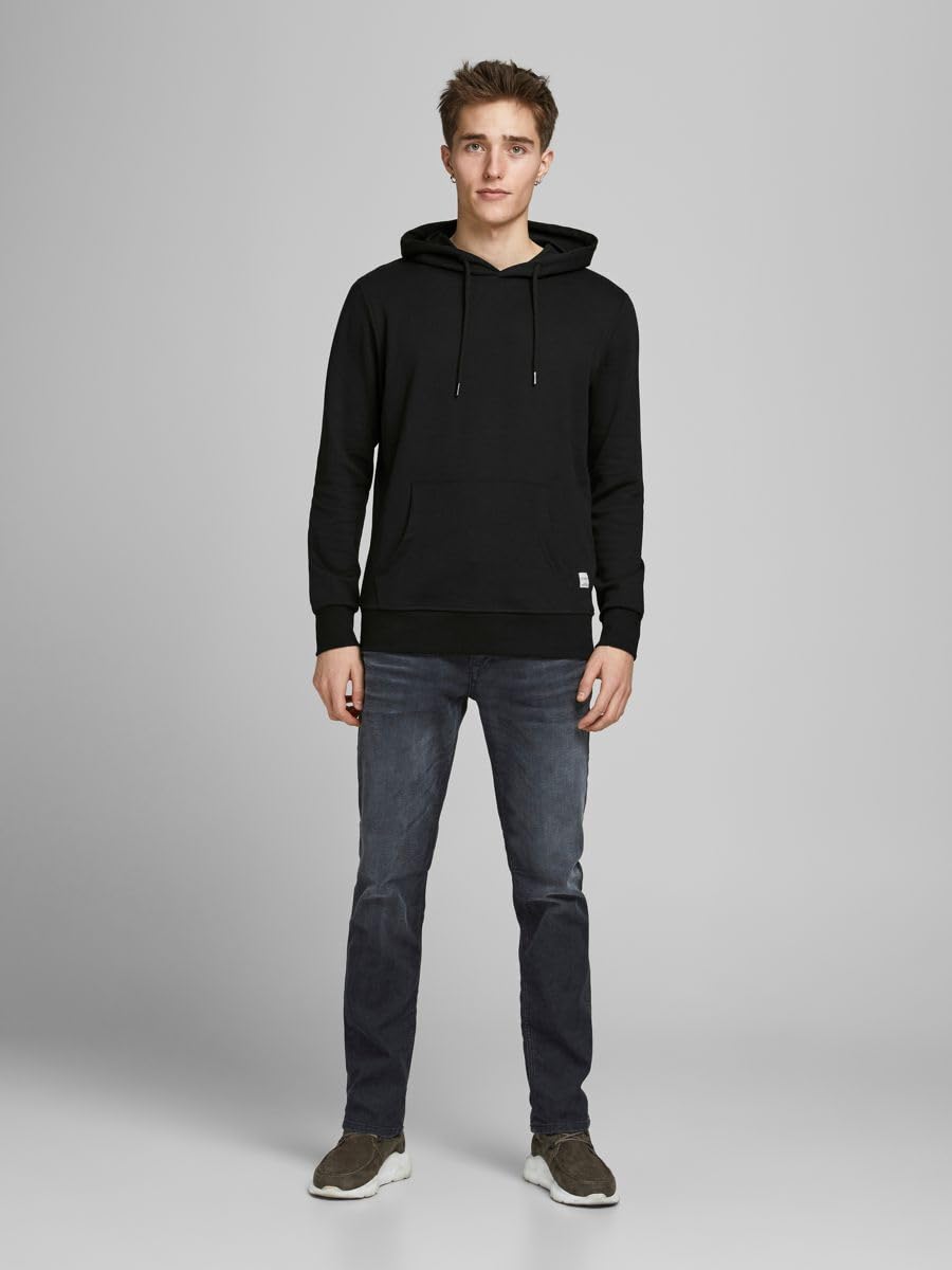 JACK & JONES Hoodie Plain Hoodie