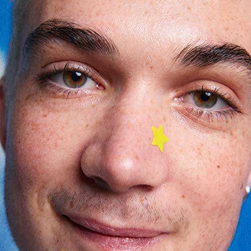 Starface Hydro-Stars Big Yellow, Hydrocolloid Pimple Patches, Absorb Fluid And Reduce Inflammation, Cute Star Shape, Vegan And Cruelty-Free Skincare (32 Count) #TOP3