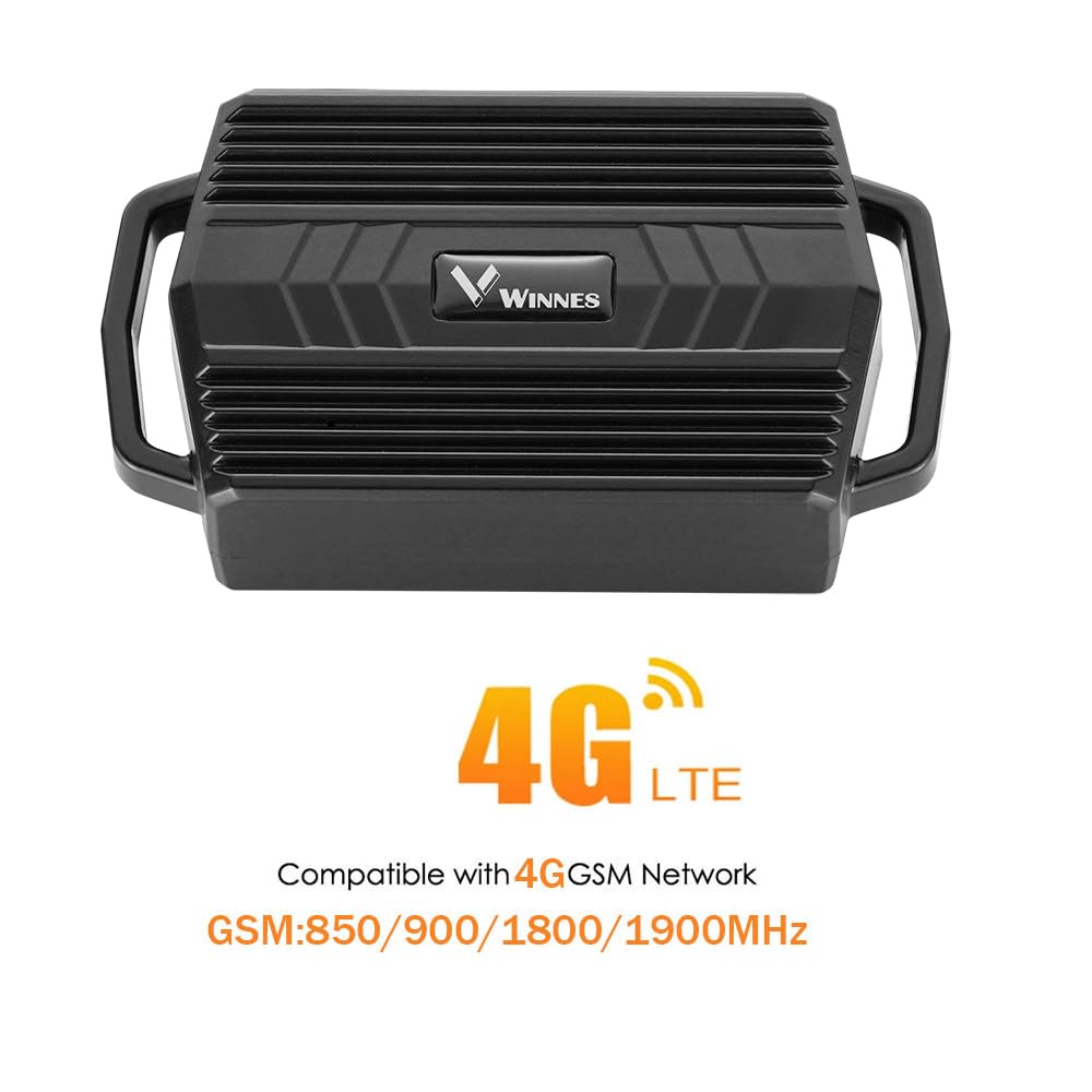 Winnes 4G Rastreador GPS para Perros, Caza Caballos Vacas Ovejas 3000mAH Batería Localizador GPS para Animales Grandes Resistente al Agua IP66 Seguimiento en Tiempo Real, Alerta de Geocerca TK935
