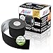 AKTIMED Tape PLUS Kinesiologie Tape – Sporttape mit pflanzlichem Extrakt Arnica D6* – patentiertes Physiotape Dermatest „sehr gut“ – Kinesiologie Tapes elastisch & wasserfest (schwarz)