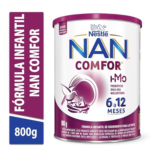 NAN Fórmula Infantil Nan Comfor 2 800G glide