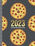 combos snacks wiki  2023 Calendar and Notebook In One: 8.5x11 Dated Monthly Planner With 100 Blank College-Ruled Lined Sheets Combo / Life Organizer - Whole Month on Two ... Gift / Pepperoni Pizza Pie - Food Art Pattern