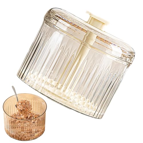 Translucent Meatball Maker, Manual 5-Ball Forming Bowl, Quick Press Mold, Compact Time-Saving Tool, Easy Nonstick, for Cooking Meatballs, Dumplings, Kitchen Use, 4.92x4.33 Inches