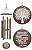 Sympathy Wind Chimes, 40" Memorial Wind Chimes for Loss of Loved One, Sympathy Memorial Bereavement Gift,in Memory of Loved One Loss of Mother Father?Home Decor Garden Patio Outdoor (Copper)