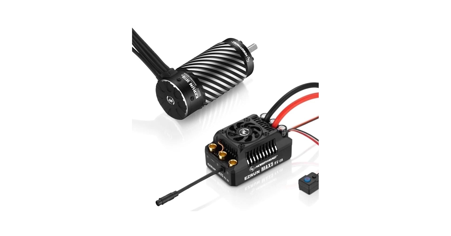 Amazon.com: HOBBYWING EZRUN MAX5 HV G2-56118SD G2 Combo