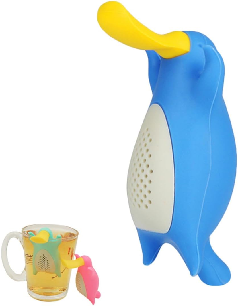 Silicone Tea Infuser with Fine Slots Tea Strainer for Kitchen Use