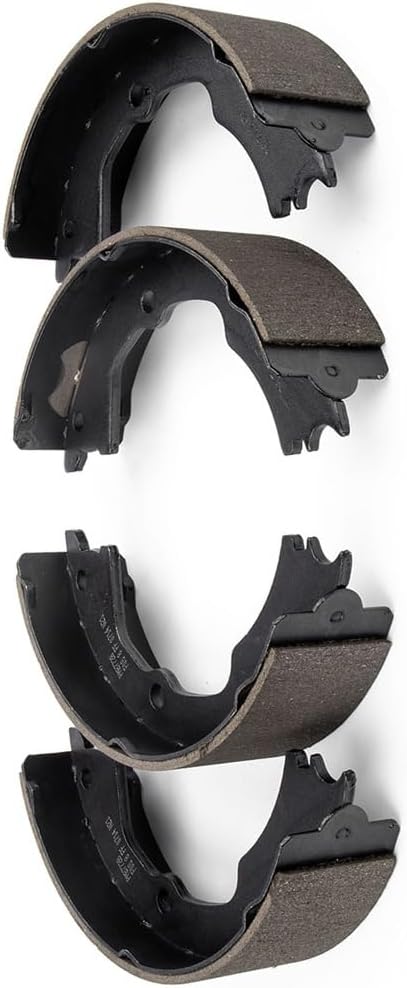 Rear Parking Brake Shoe - Emergency Brake Shoes Replacement for Ford F-450 Super Duty, F-550 Super Duty 1999-2004 6.8L V10, for Ford F-450 Super Duty, F-550 Super Duty 1999-2003 7.3L V8
