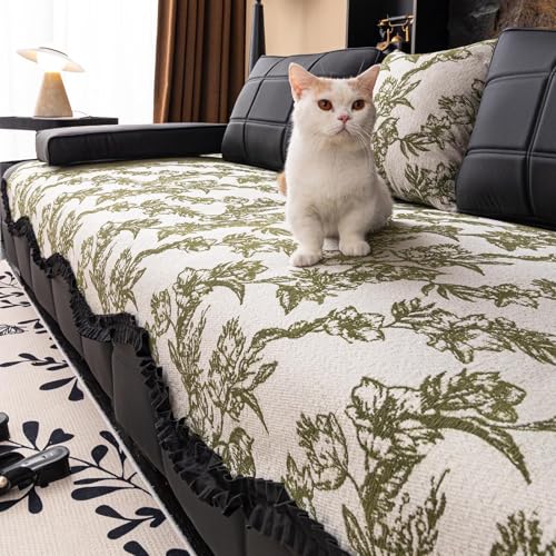Housse de canapé en chenille de qualité supérieure en tissu super doux - 2