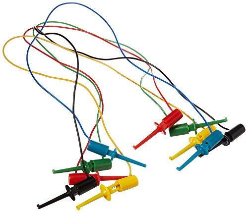 Image of SF-207A-R Miniature Clip Test Leads, 14 inch 26 AWG