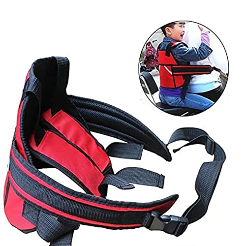ONEVER Ceinture de S&eacute;curit&eacute; de Moto pour Enfants, Harnais de S&eacute;curit&eacute; R&eacute;glable pour Enfants pour Si&egrave;ge Dauto - Sangle de Ceinture de S&eacute;curit&eacute; pour Enfants
