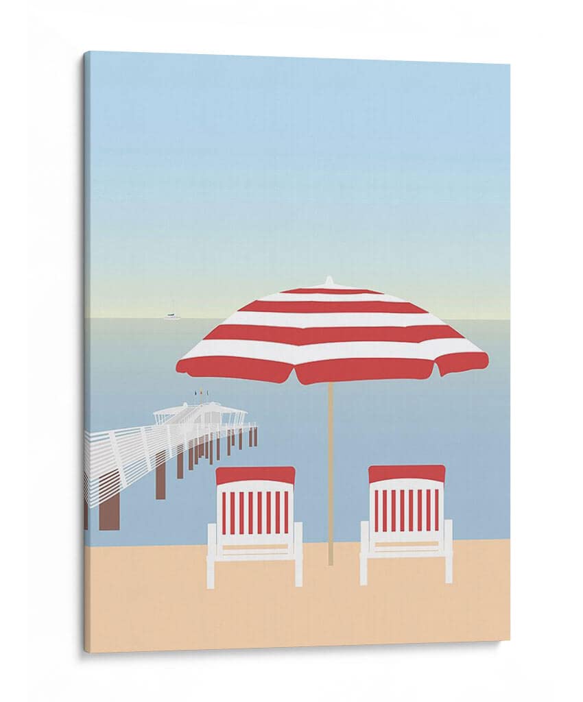 Amazon.com: Canvas Lab | Lido di Camaiore I by Gurli Soerensen | 15 x 20 in  | Canvas Print Wall Art | Coastal | Wall Decor for Bedroom, Living Room or  Office: Posters & Prints