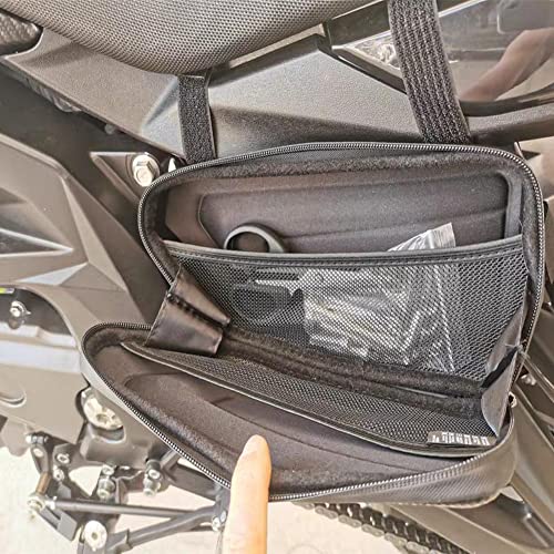 Alforja lateral impermeable para motocicleta VORILES modelo 125 200 250 390 790 DUKE, par de bolsas triangulares para aventura y supermoto miniatura 6
