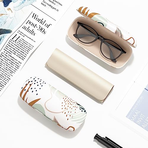 Image of Eyeglasses Case, Hard Shell Protective Case for Glasses, Unisex for Women Men
