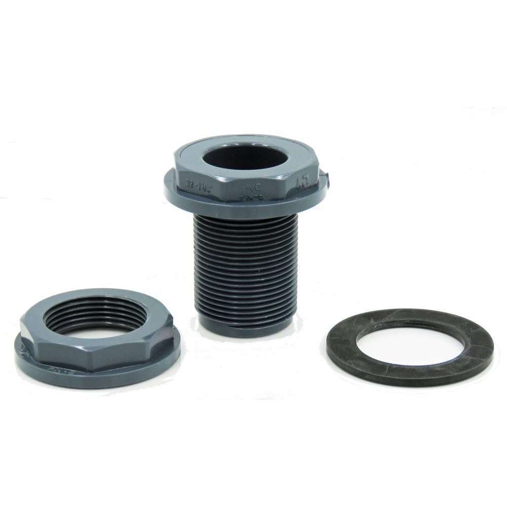 jardiboutique - ø75 mm - 3 pouce Traversée de paroi en PVC pour tuyau
